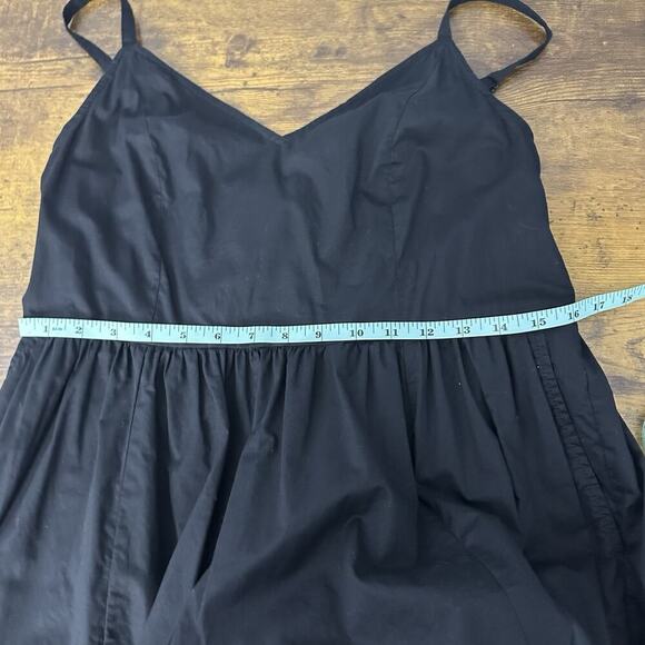 Old Navy Maxi Dress Womens S Black Pockets Spaghetti Strap Slimming Minimal - Picture 11 of 13
